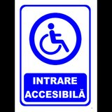 Semn pentru intrarea accesibila